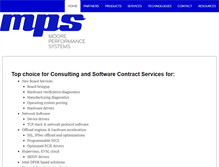 Tablet Screenshot of mpsos.com